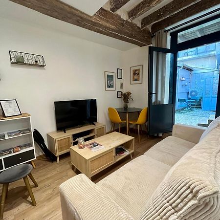 La Cour Chartraine - Cosy Appartement Avec Cour Exterieur A 블루아 외부 사진